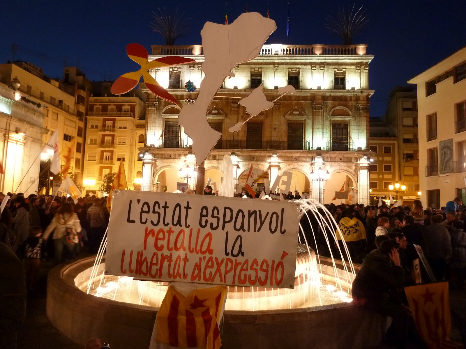 Clam per TV3 a Castelló de la Plana