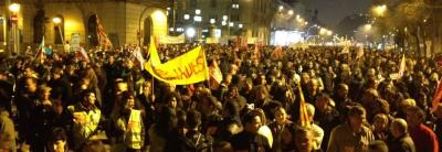 Els treballadors públics sortiren al carrer el 18 de gener a Barcelona