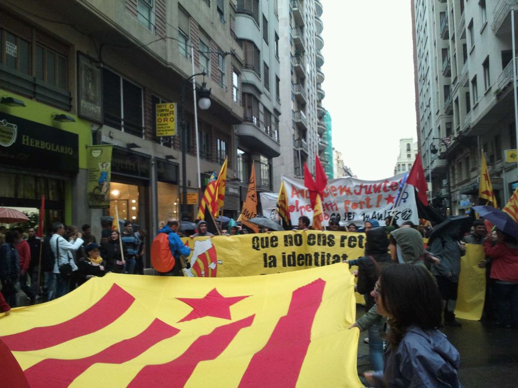 L'Esquerra Independentista desafia el capitalisme en un nou 25 d'abril