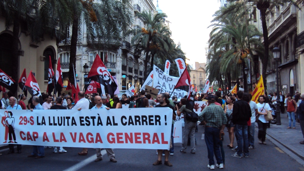 #29S: Mobilitzacions un any després de la vaga general