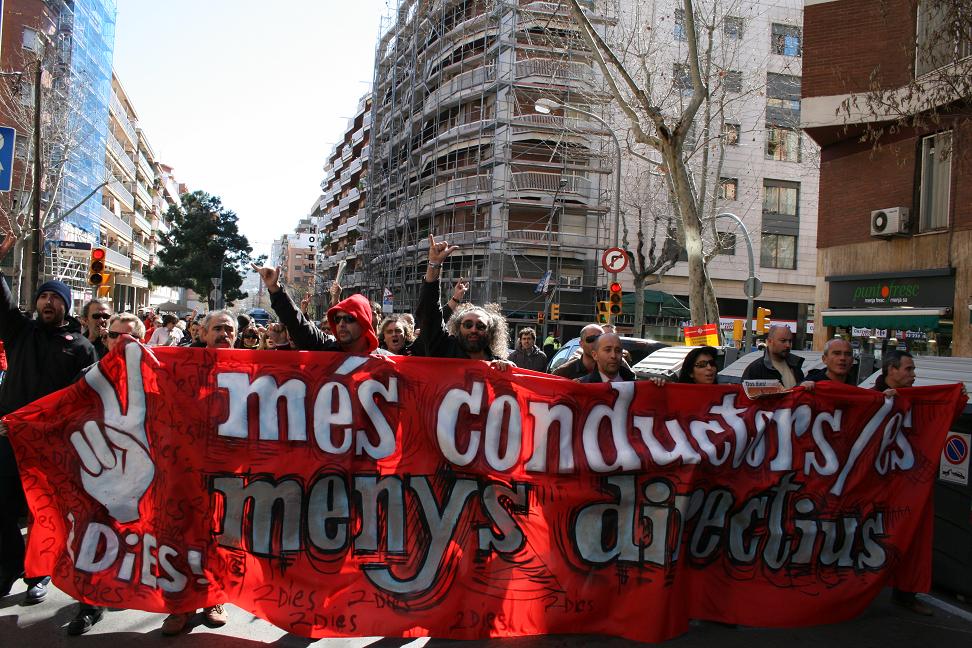 TMB torna a l'ofensiva i demana presó per a un treballador