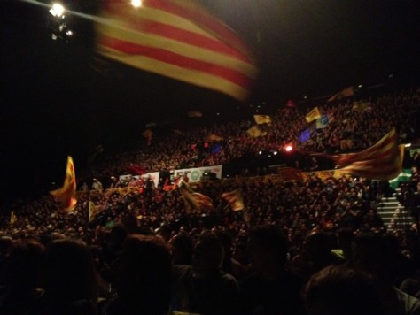 L'acte central de la CUP-Alternativa d'Esquerres desborda el BTM