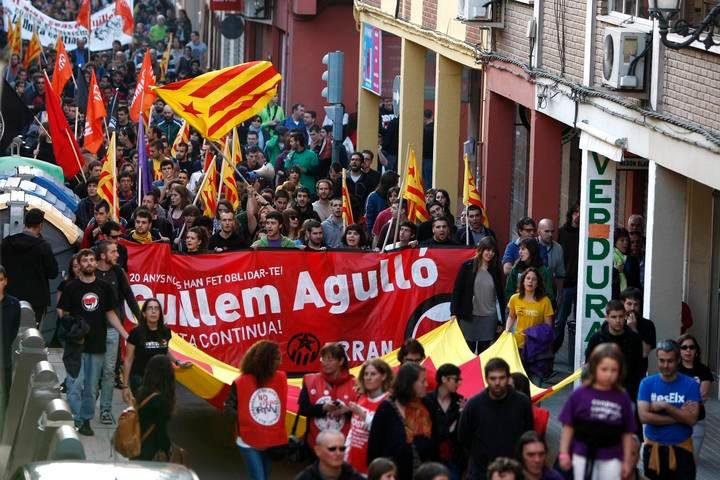 Milers de persones recorden Guillem Agulló 20 anys després