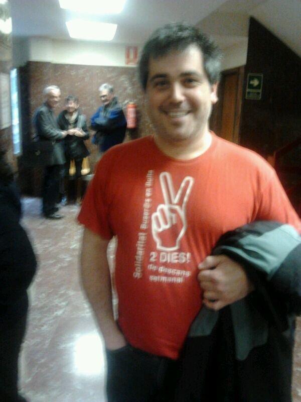 Andreu de Cabo readmès. Nova victòria dels treballadors de TMB