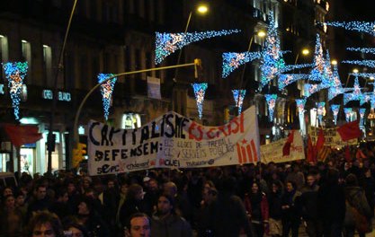 Noves mobilitzacions contra la crisi a Barcelona i a València