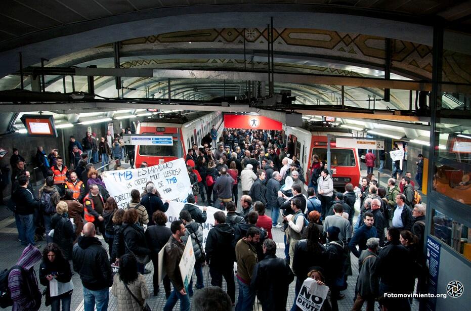 Les mobilitzacions contra l'augment dels transports s'intensifiquen durant el MWC