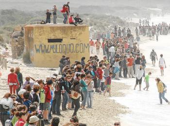 Més de 12.000 persones contra el macrohotel de Sa Ràpita a Mallorca