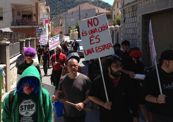 Maig anticapitalista a Capellades