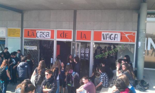 Ocupacions i tancades a les universitats preparen la vaga d'universitats del #29F