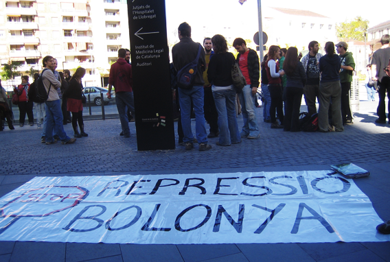 S'ajorna el judici 9 a estudiants contraris al Pla Bolonya