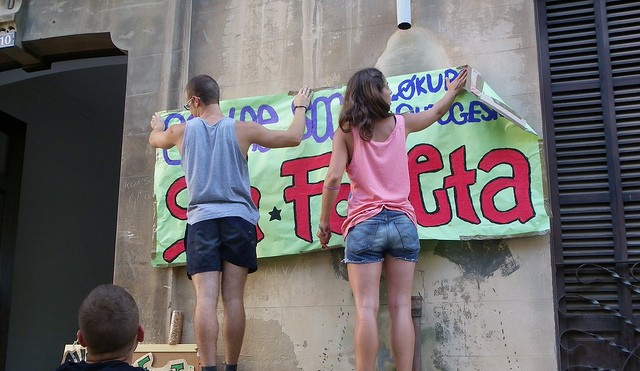 El CSOA Sa Foneta reactiva la lluita per l'okupació a Palma