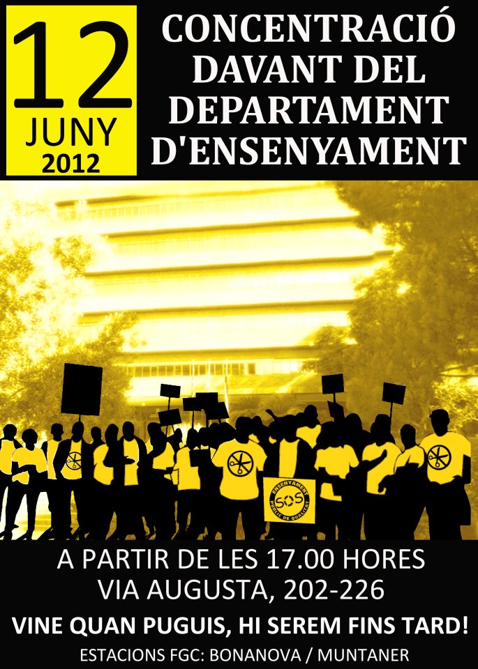 L'Assemblea de la comunitat educativa acorda intensificar mobilitzacions contra la retallada de places d'interins i substituts