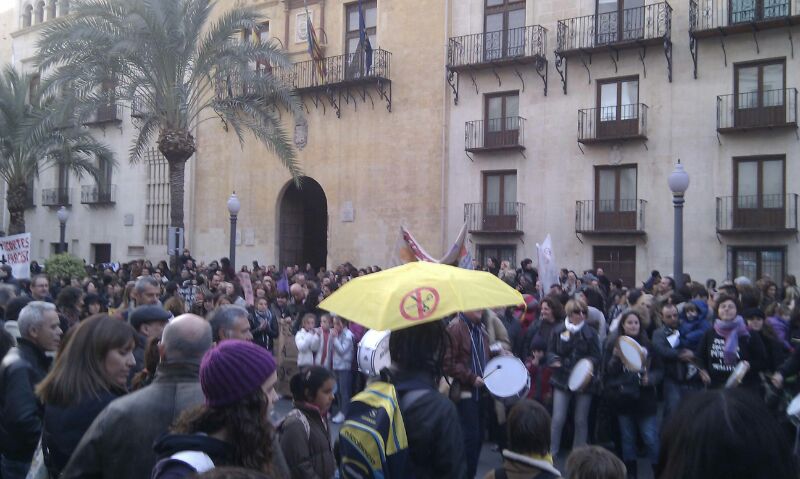 Setmana de lluita per l'educació pública a Elx