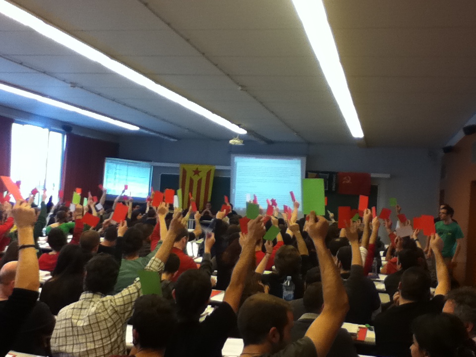 VII Assemblea Nacional d'Endavant: “Ens marquem com a objectiu aportar visió estratègica al moviment”