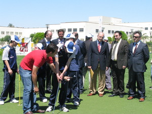Una escola de golf sobre sòl públic a Elx