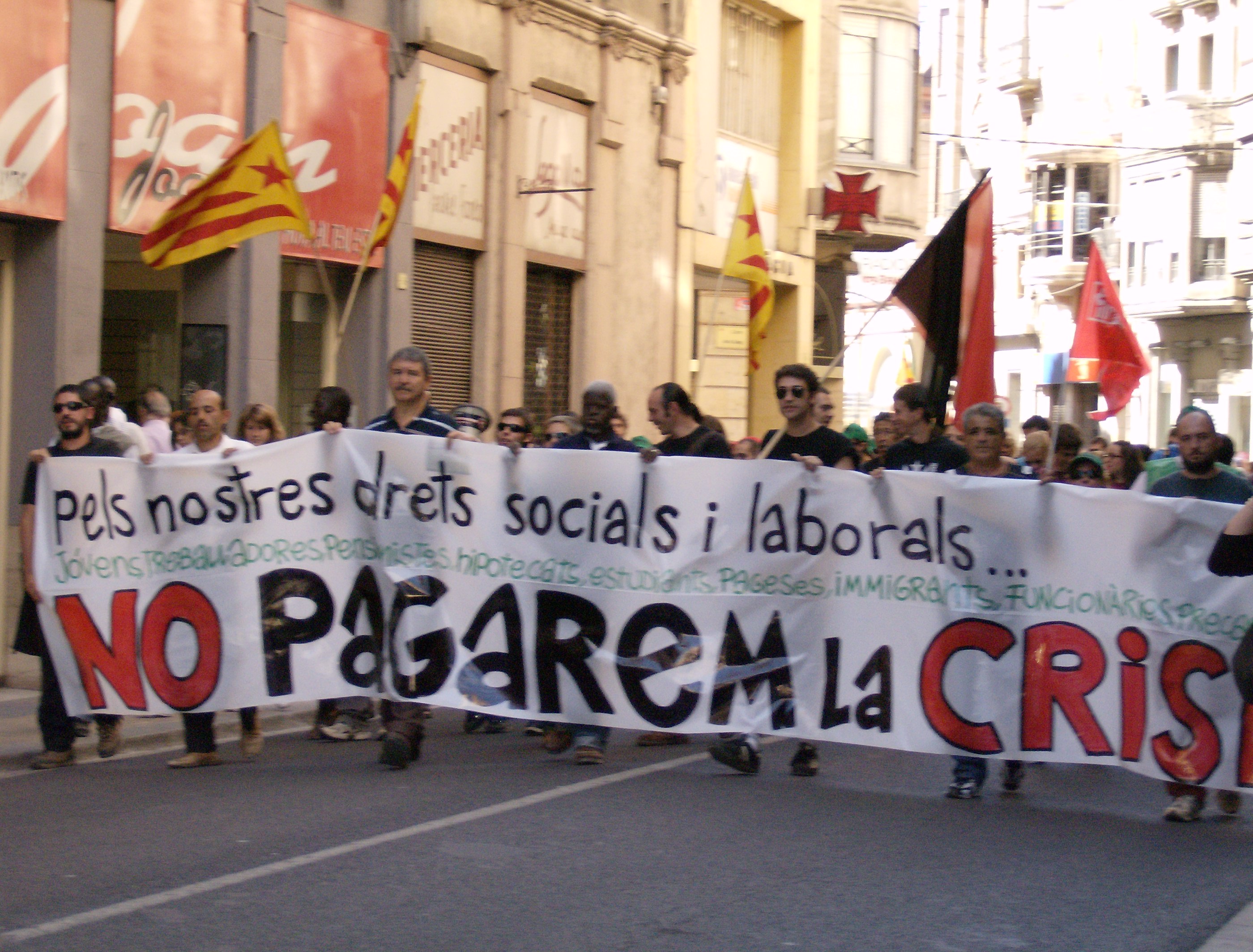 Èxit rotund de l'esquerra revolucionària de les Terres de l'Ebre