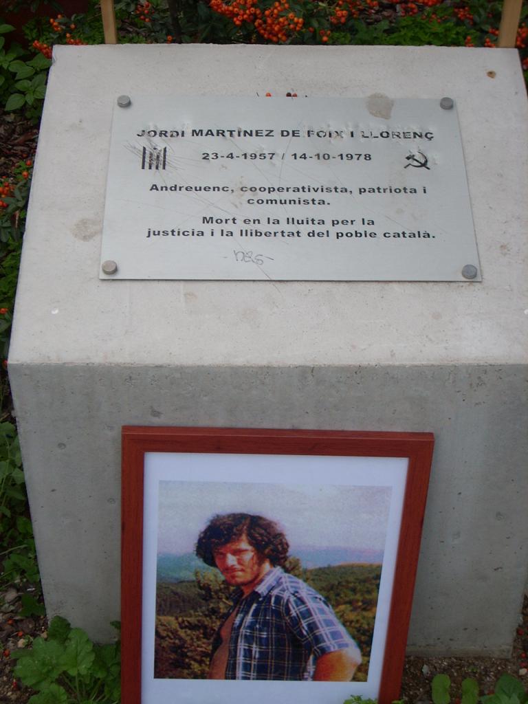 Emotiu homenatge a Jordi Martínez de Foix