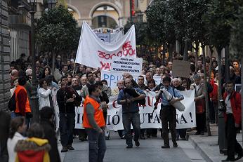 Gran manifestació contra la corrupció i dubtosa estratègia contra la dreta