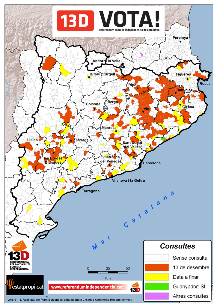 El mapa de les consultes
