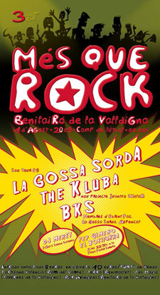 La Gossa Sorda i Benimaclet Klub Ska, plats forts del Més Que Rock