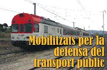 Mobilitzats per la defensa del transport públic