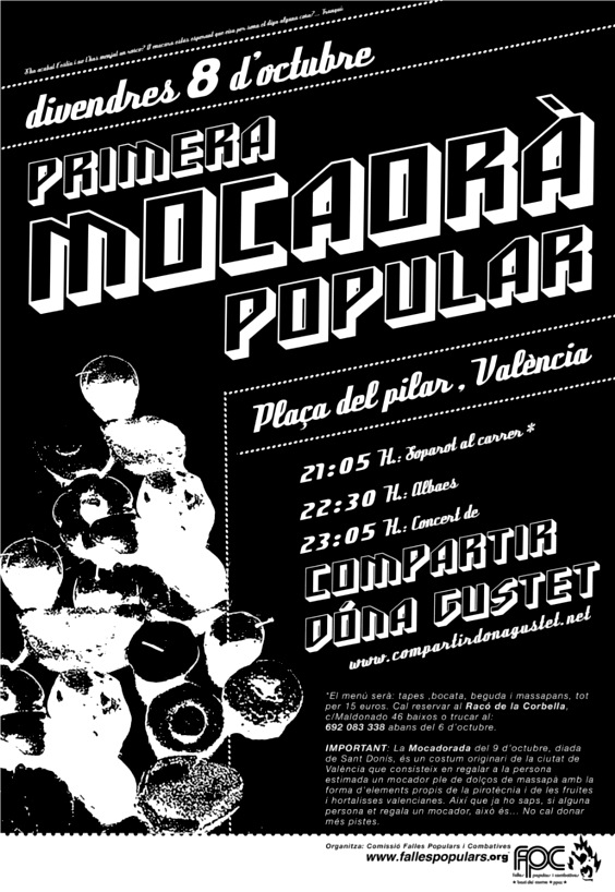 Primera mocaorà popular a Velluters