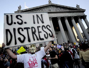 La indignació també esclata als EUA: 'Som el 99% i no ens mantindrem en silenci'