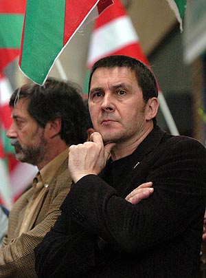 Otegi, Rafa Diez i altres destacats independentistes bascos detinguts per la policia espanyola