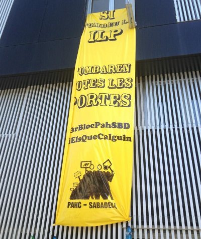 Ocupació de pisos per a desnonats a Sabadell