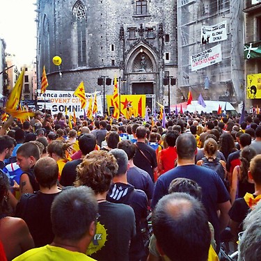 Gran marea per la independència a Barcelona
