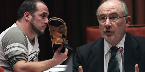 Les preguntes de David Fernández a Rodrigo Rato, més enllà de la sandàlia