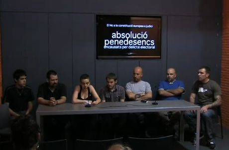 10 penedesencs, jutjats per haver-se manifestat pel 'no' a la constitució europea