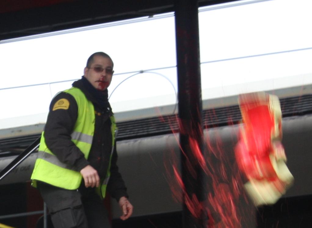 Matí de protestes a la Universitat Autònoma de Barcelona