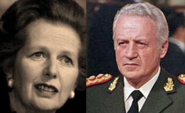 thatcher e galtieri