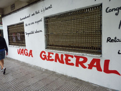 Convocada la vaga general el 29 de març