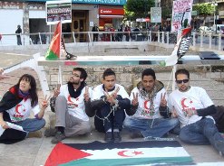 Vaga de fam a València per la llibertat dels presos polítics saharians tancats al Marroc