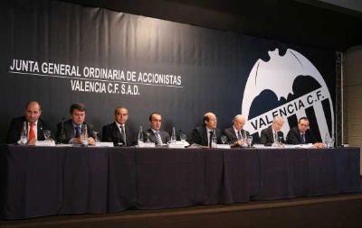 El València CF repartirà dividends entre els seus accionistes malgrat tenir més de 200 milions de deute