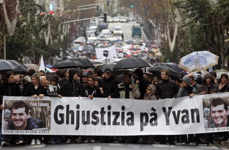 L'independentista cors Yvan Colonna, condemnat a cadena perpètua