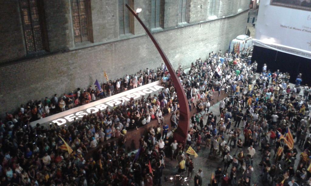 El 10 de setembre Barcelona també es va mobilitzar