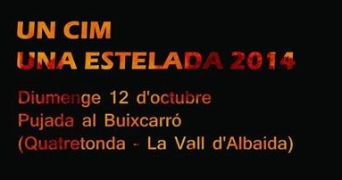 “Un cim, una estelada” puja al Buixcarró