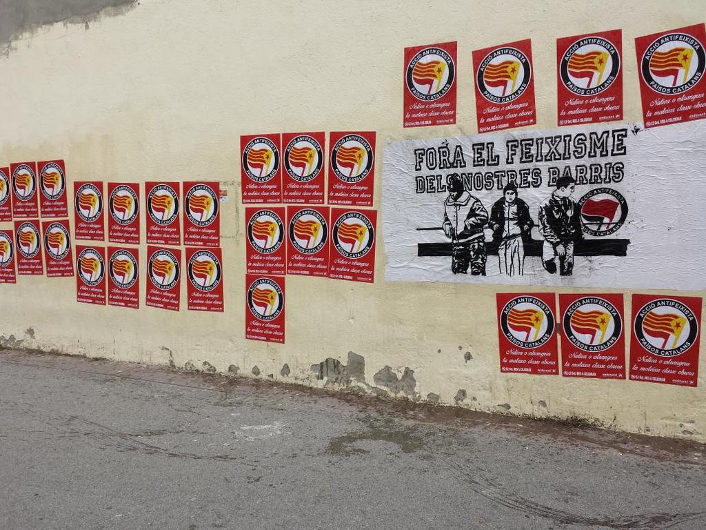 Mobilitzacions antifeixistes contra el Dia de la Hispanitat