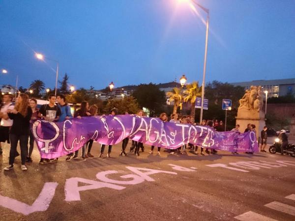 La jornada de lluita cap a la Vaga de totes omple d'accions Barcelona