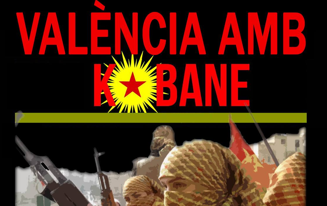 València es concentrarà l'1 de novembre en solidaritat amb Kobane