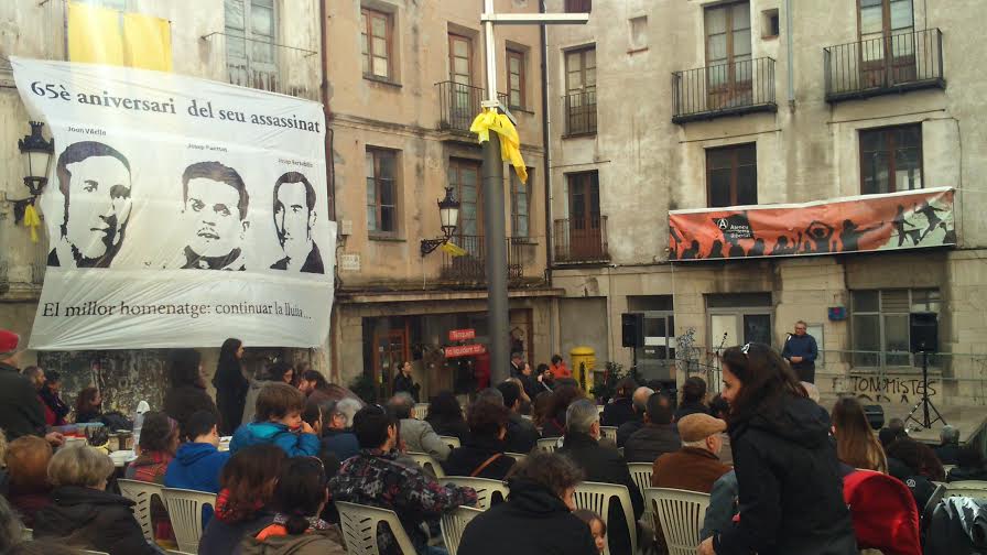 Berga homenatja els tres anarquistes assassinats el 1949
