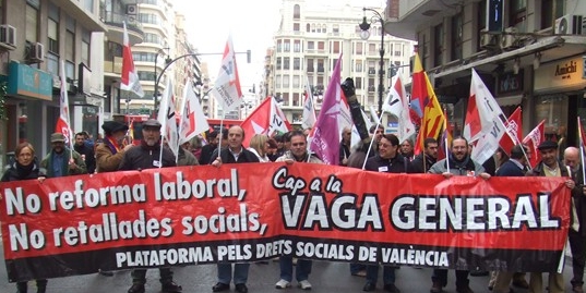 27-11-2010 manifestació pels drets socials - València 6