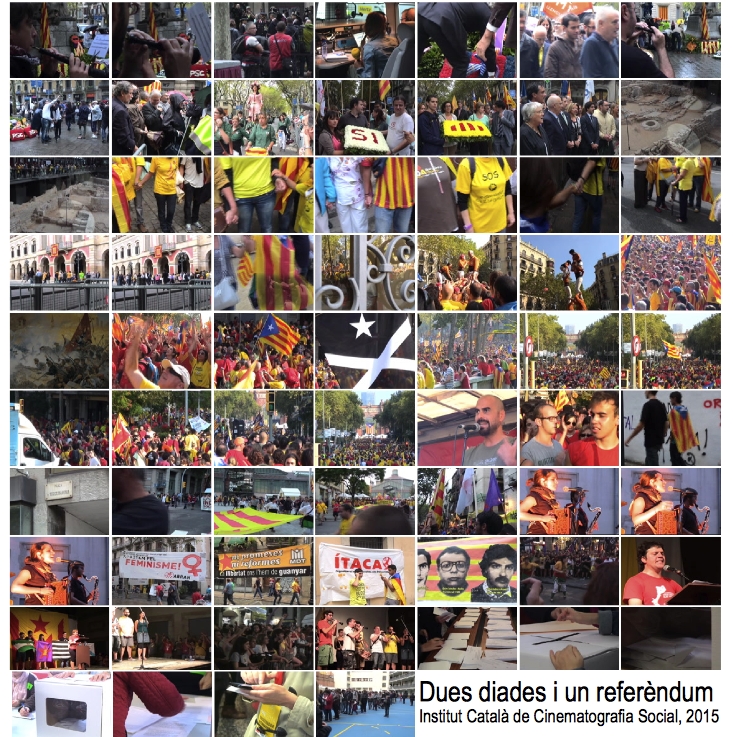“Dues diades i un referèndum”, film en línia sobre la independència de Catalunya