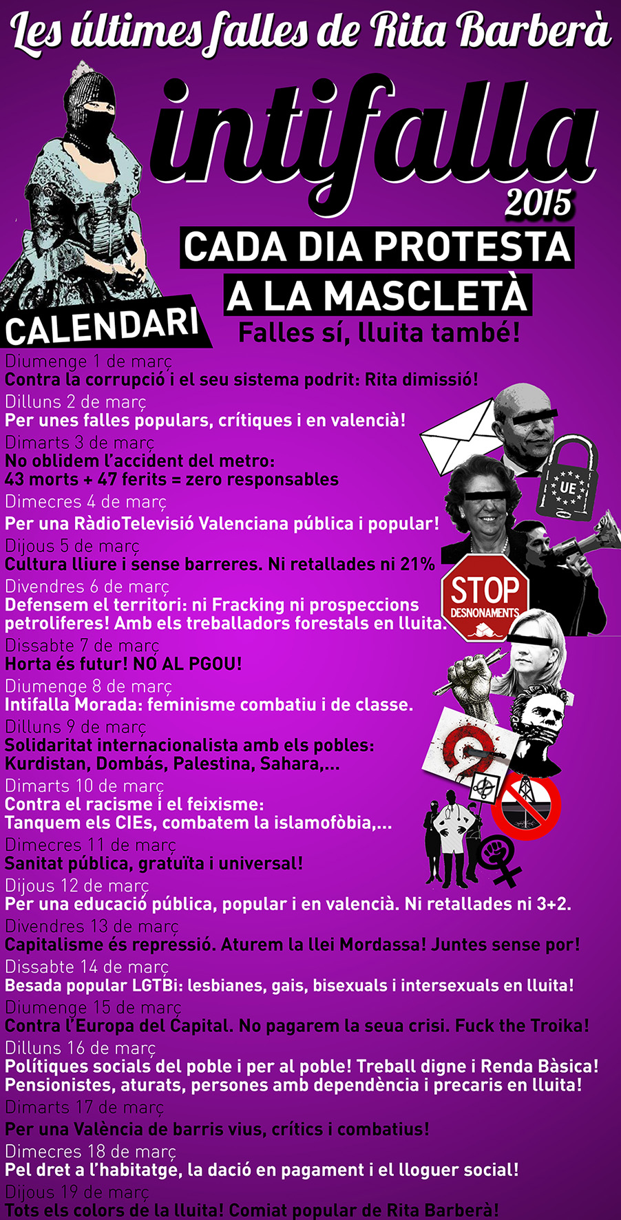 La Intifalla vol acomiadar-se de Rita Barberá