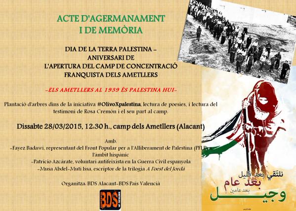 Dels vençuts de la guerra civil als vençuts de Palestina