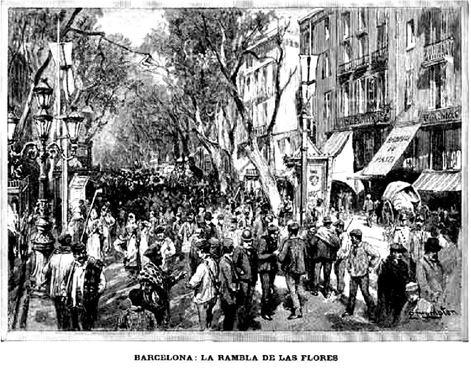 El primer 1r de maig a Barcelona