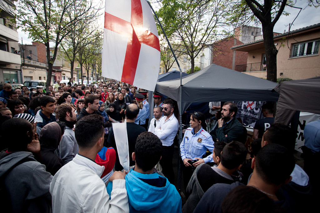 Encerclen PxC a Salt [VÍDEO]